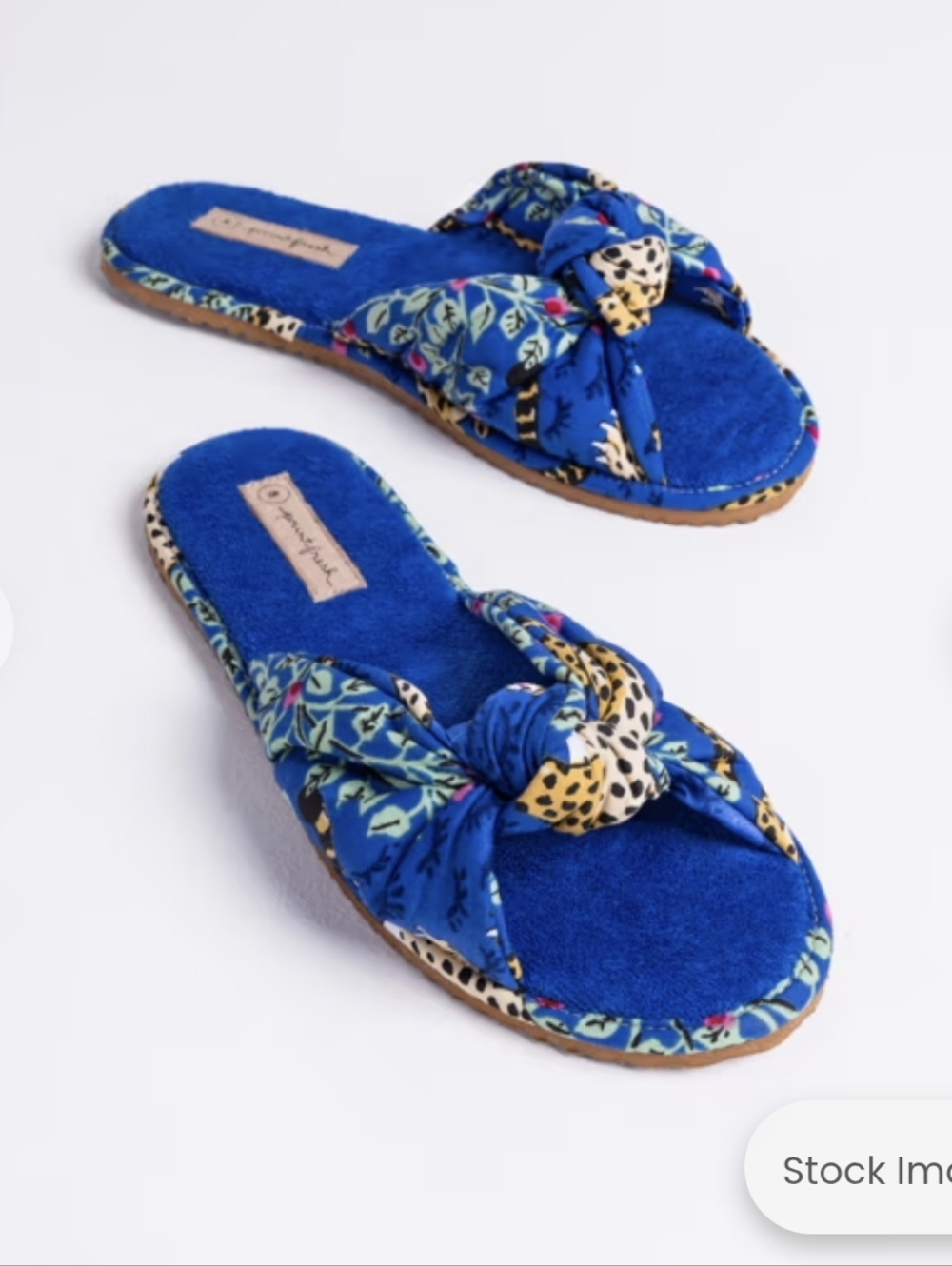 Printfresh Bagheera - Twisted Knot Slide - Sapphire